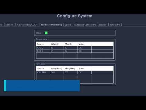 Health Monitor in exacqVision 25.1P1