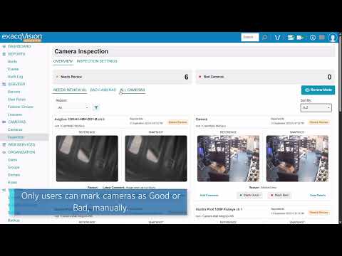 26.0 Automated Camera Inspection
